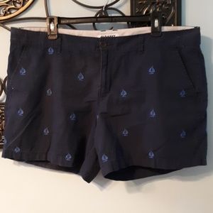 EUC, Old Navy Blue with Sailboats